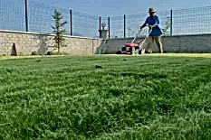 Çim Biçme İşlemi